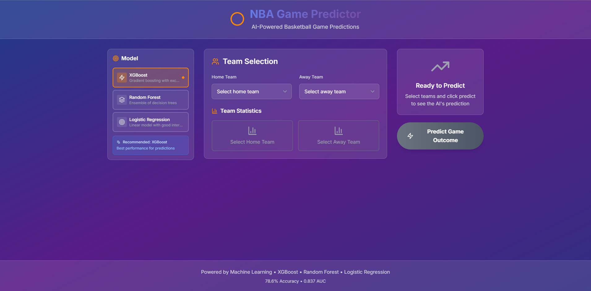 NBA Game Predictor
